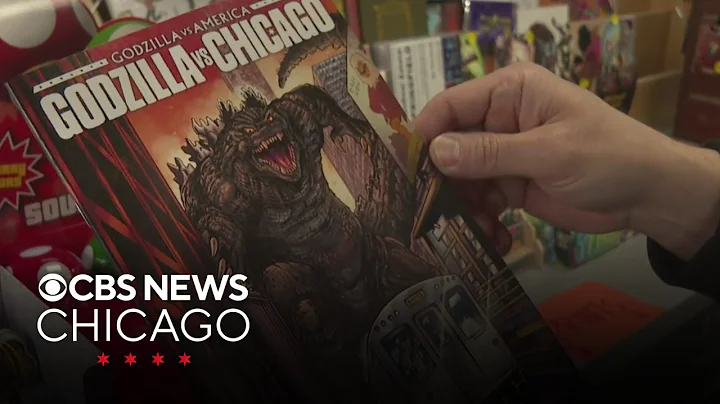 New comic book, gallery show depict Godzilla vs. Chicago