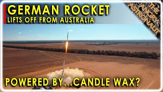 Germany lifts off from Australia!! HyImpulse makes history with innovative hybrid rocket!!
