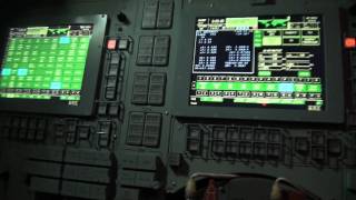 CSA Astronaut Chris Hadfield trains in the Soyuz Simulator