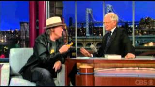 Neil Young al David Letterman Show del 27-9-12 chords