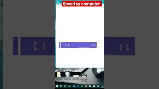 How to speed up your computer easily #shorts #skills #tricks #computer #speed