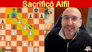 Magnus Carlsen Sacrificó Alfil por una Legión de peones contra Fabiano Caruana