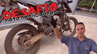 DESAFIO DA MOTO ABANDONADA