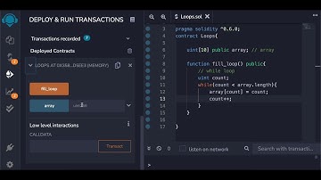 Loops in solidity | While loop | For loop | Do while loop | Solidity
