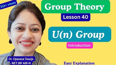 Multiplicative Group of Units Mod n | U(n) Made Easy