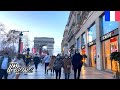 🇫🇷🎄Paris Christmas Walk 2020 - Avenue des Champs-Élysées in the Daytime -【4K HDR】