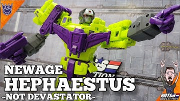 Newage Hephaestus ( Devastator ) Review | Kato