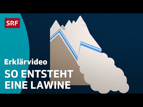 Video: Lawine - was ist das? Ursachen und Folgen von Lawinen