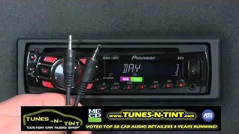 FAQ - DEH-3300UB- Auxiliary Input-1