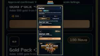Nava Heroes - Creating a Party is a team battle #NavaHeroes #GameFi #Web3Games #P2E #GamingShorts