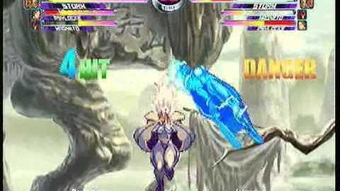 MvC2 Online (360): Brett vs Taiji 5 .:5.22.11:.