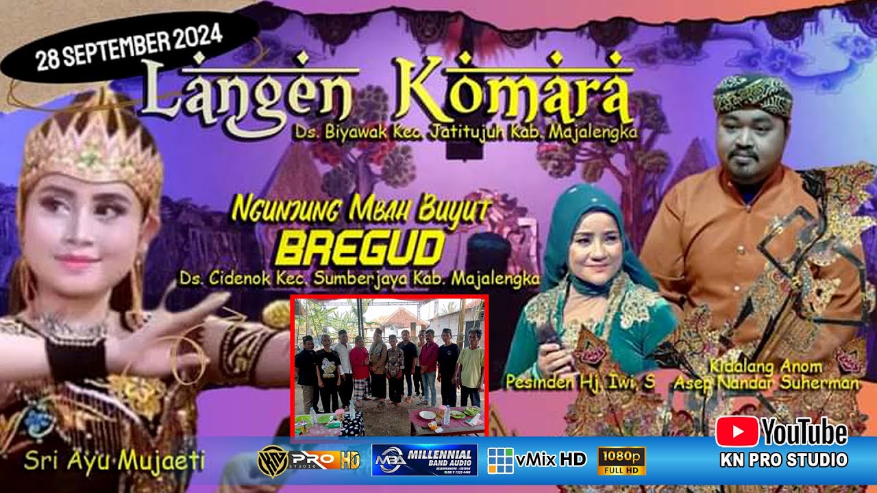 🔴LIVE PAGELARAN WAYANG KULIT LANGEN KOMARA || HAUL NGUNJUNG MBAH BUYUT BREGUD || 28 SEP 2024