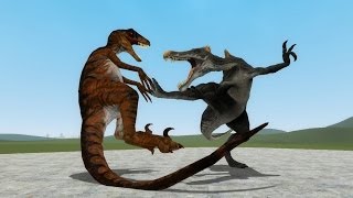 ¡QUIERO SER EL DINOSAURIO! MrSciper juega a: Garry's Mod Jurassic Park Survival con Achu y Trollino