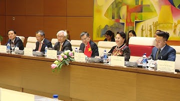 Chủ tịch Quốc hội Nguyễn Thị Kim Ngân hội đàm với Chủ tịch Quốc hội Liên bang Micronesia