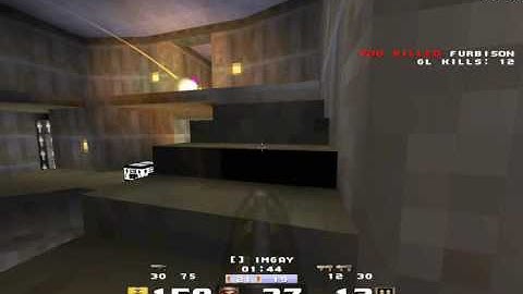 quakeworld dm4 duel furbison eats a grenade