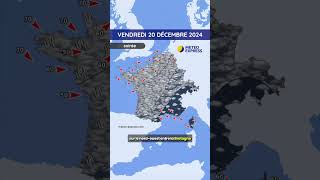 Météo du Vendredi 20 au Dimanche 22 Décembre 2024