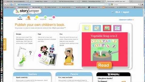 Story Jumper Tutorial - Creating a Digital Storybook