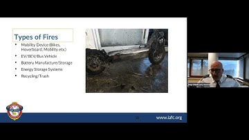 Lithium-ion Battery Fires - What Have We Learned in the Last Year?