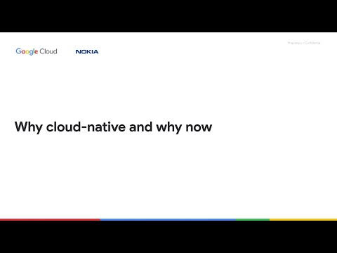Why cloud-native for telecom and why now