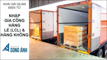 Khai Hải Quan Điện Tử Loại Hình Gia Công Hàng Lẻ & Hàng Không