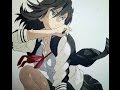 キルラキルの纏流子を手書きで描いてみた! I tried to draw Ryuko Matoi of Kill la Kill