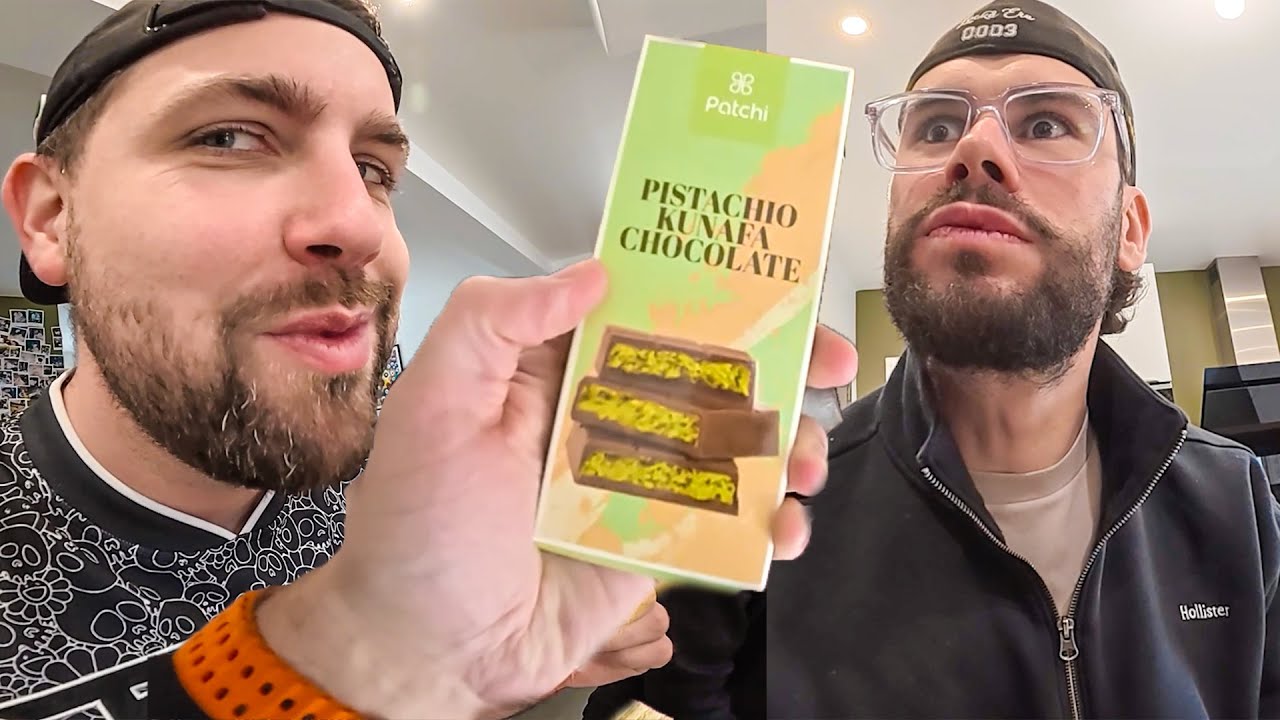 DEGUSTATION DU CHOCOLAT DE DUBAI AVEC VALOUZZ ET PIDI !