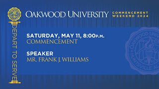 Oakwood University Graduation 2024 | Aeolians MiniConcert, Vespers and Commencement