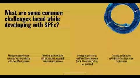 SPFx interview question with Answer - 5 #shorts #shortsvideo #interviewquestions #spfx