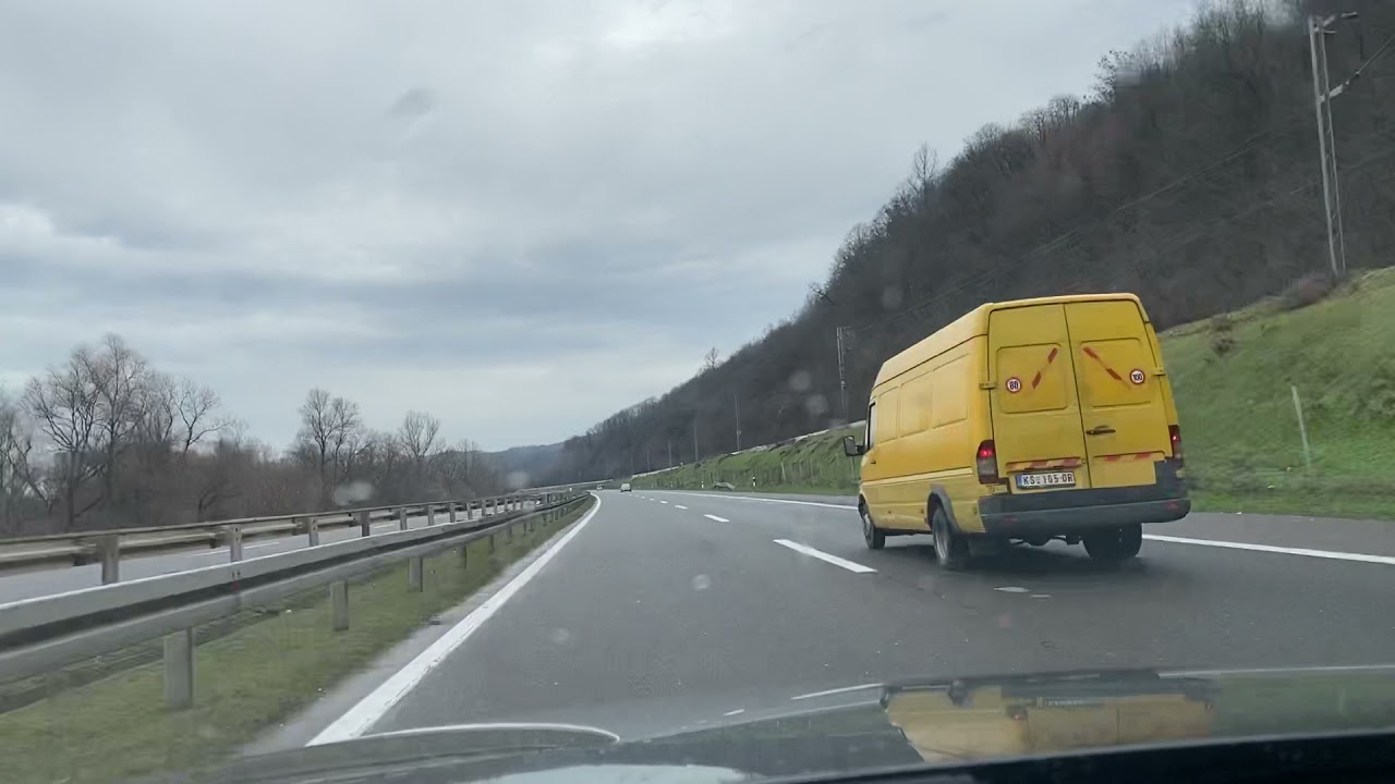 Lepote Srbije, voznja, autoput Beograd - Nis, Bagrdanski tesnac