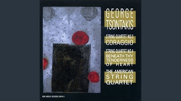 String Quartet No. 4, Beneath Thy Tenderness of Heart: Part Three, Postlude - The Madonna Weeps