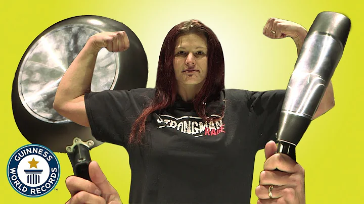 Strongwoman CRUSHES frying pans - Guinness World R...