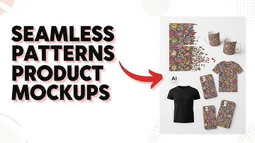 How to Create SEAMLESS Patterns with ChatGPT & Turn Them into Sellable Product Mockups