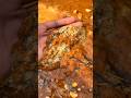 wow, I swear I was shocked by the mountain mud that released gold grains #golddigging #goldhunting