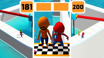 Fun Race 3D Game Level 181-200 Walkthrough