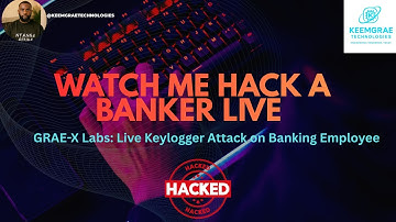 I Installed a Keylogger on a Banker - The Results Are TERRIFYING