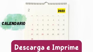 Cómo descargar e imprimir un calendario | Año Nuevo | Google Calendario