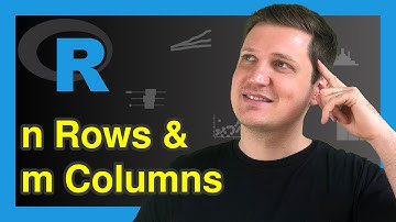 Create Data Frame with n Rows & m Columns in R (Example) | Specify Dimensions | matrix, nrow & ncol