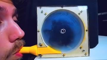 Tesla Turbine [Smoke Flow Slow Mo]