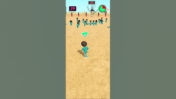 part 🚷💔😭 squid game 3D play with solo player #squidgame #jondada