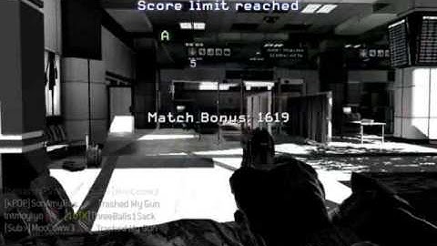 MW3 AON Across The Map Sick Camera Angle Change Final Killcam on Terminal