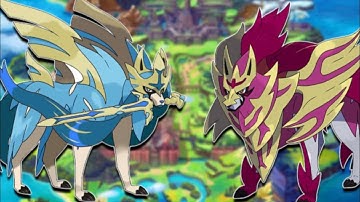 Shiny Zacian and Zamazenta Signature Moves