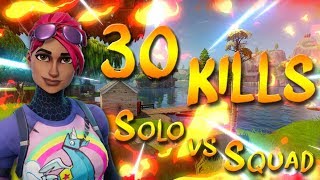 ho pareggiato il record italiano di kill 30 kill solo vs squad fortnite ita - record solo vs solo fortnite