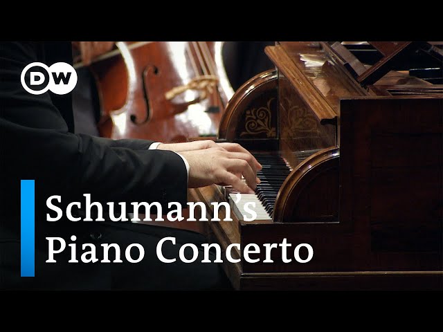 Schumann - Concerto pour piano : 1er mvt : A.Melnikov / Orch Baroque Fribourg / P.Heras-Casado