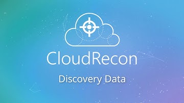 CloudRecon 101.1: Discovery Data