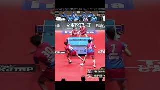 #長﨑美柚 #チェンイーチン 照井雄太が選ぶスーパープレー「連続ドライブ」 木下アビエル神奈川 vs日本生命レッドエルフノジマTリーグ2025年10月19日(日)代々木第二体育館【卓球 Tリーグ公式】