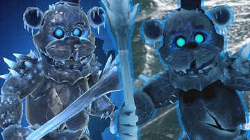 UNLOCKING BLACK ICE FROSTBEAR + WORKSHOP ANIMATION | FNaF AR Special Delivery