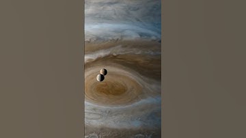 Europa & Io moons orbiting Jupiter, captured by the Cassini space probeCredit: NASA-JPL’s