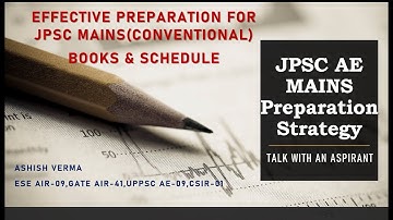 JPSC AE Mains Preparation Strategy|Reference Books|Schedule|How to Effectively Prepare|IESGATEWiz