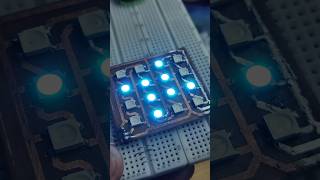 RGB LED Matrix Arduino Project #led #diy #arduinoproject #ledmatrix #ws2812