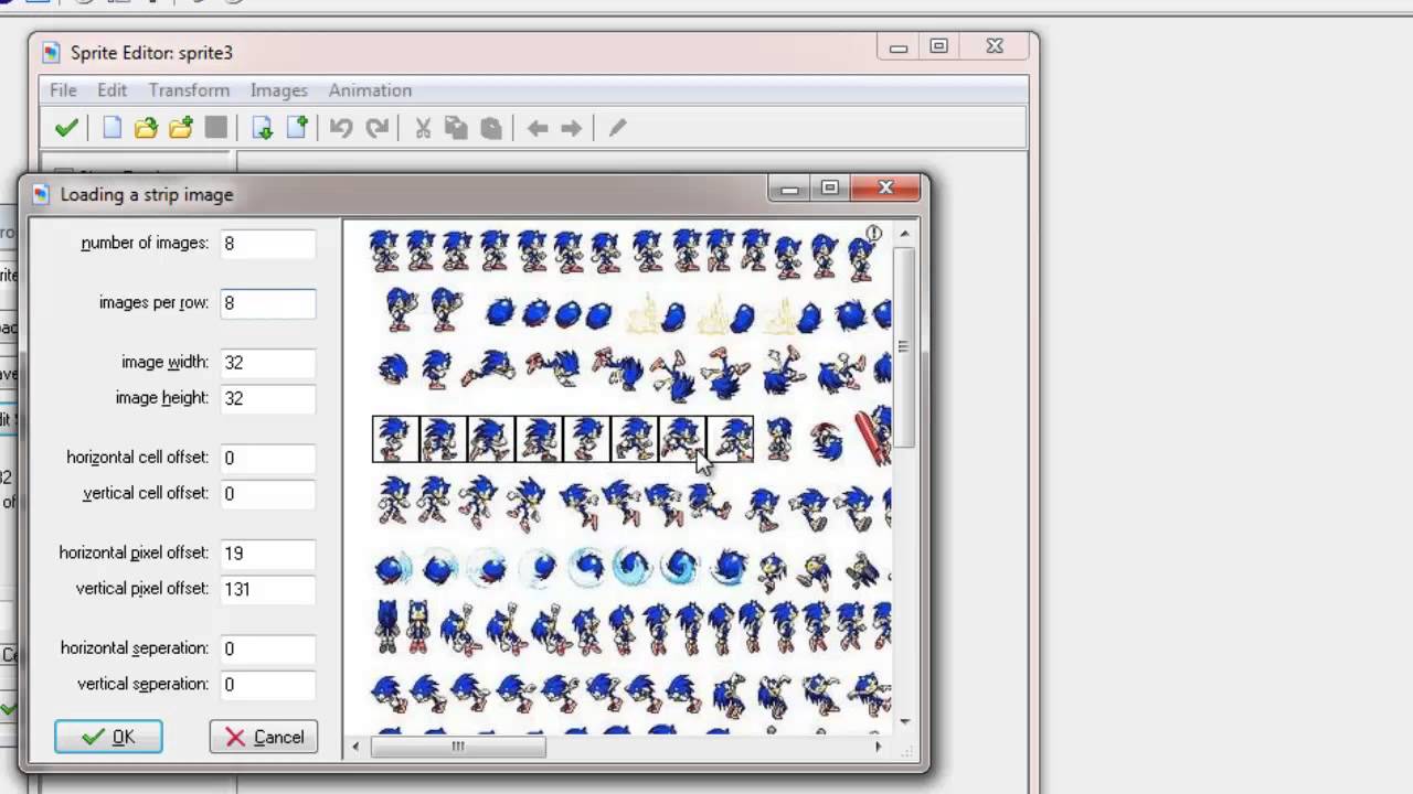 game maker studio 2 import sprite sheet